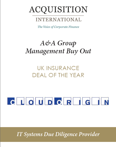 UK Insurance Deal of the Year 2012